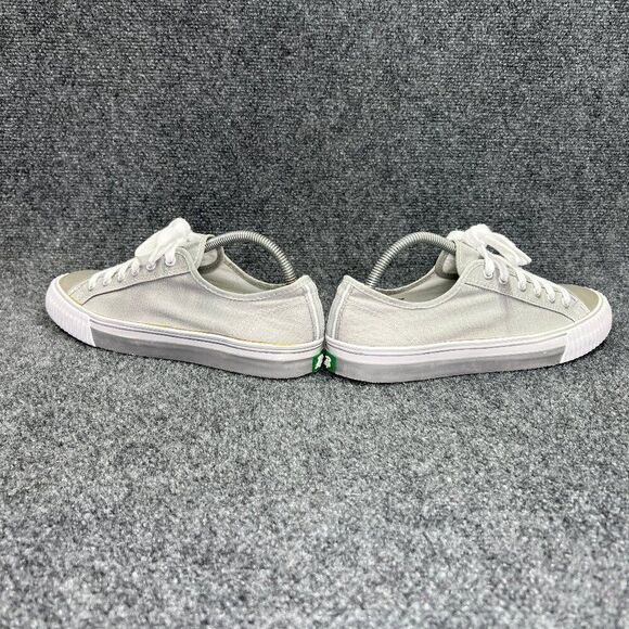 PF Flyers Center Low Sneakers Women's Size 10 Grey Canvas Retro Athletic Shoes - Picture 6 of 11